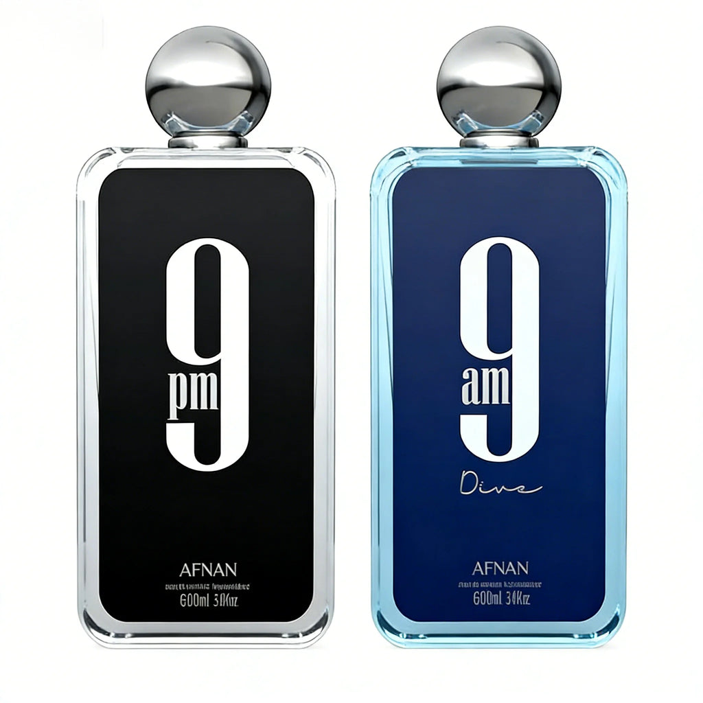 Afnan 9 AM Dive & Afnan 9 PM Men's Eau De Parfum