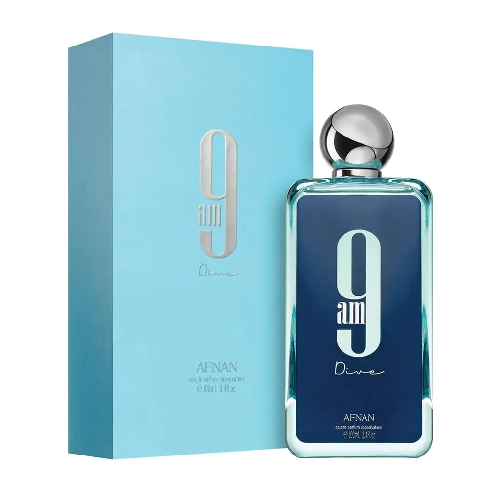 Afnan 9 AM Dive & Afnan 9 PM Men's Eau De Parfum