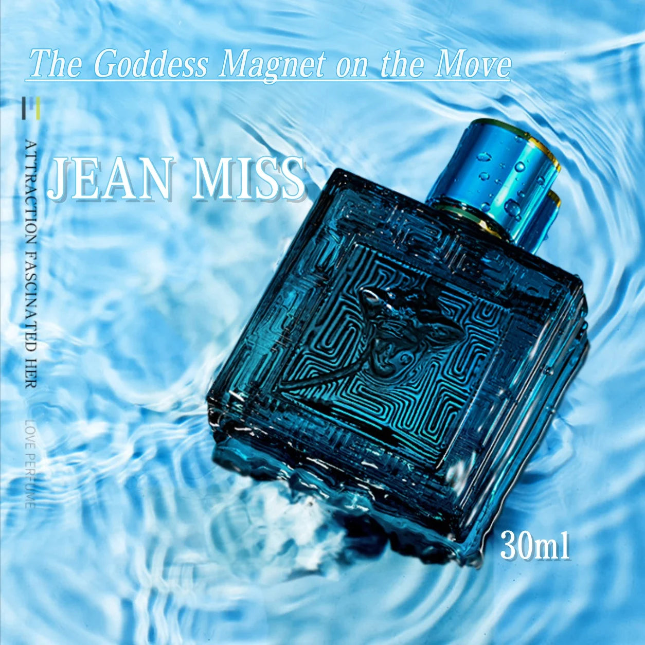 Inspired: 30ml Cupid Men's Perfume Cologne Long-lasting Fragrance a niche Marine wood sandalwood scent fresh eau de Toilette